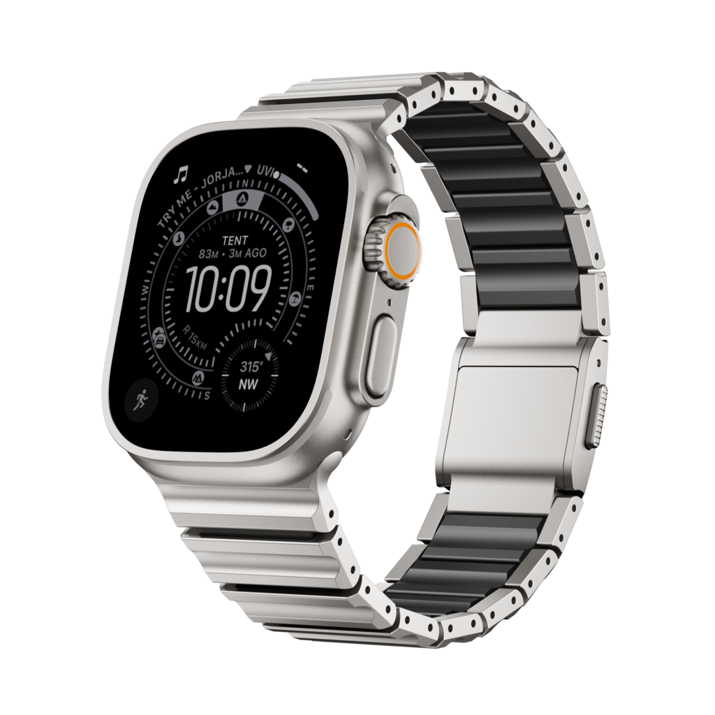 The GEMINI Wave Titanium Band
