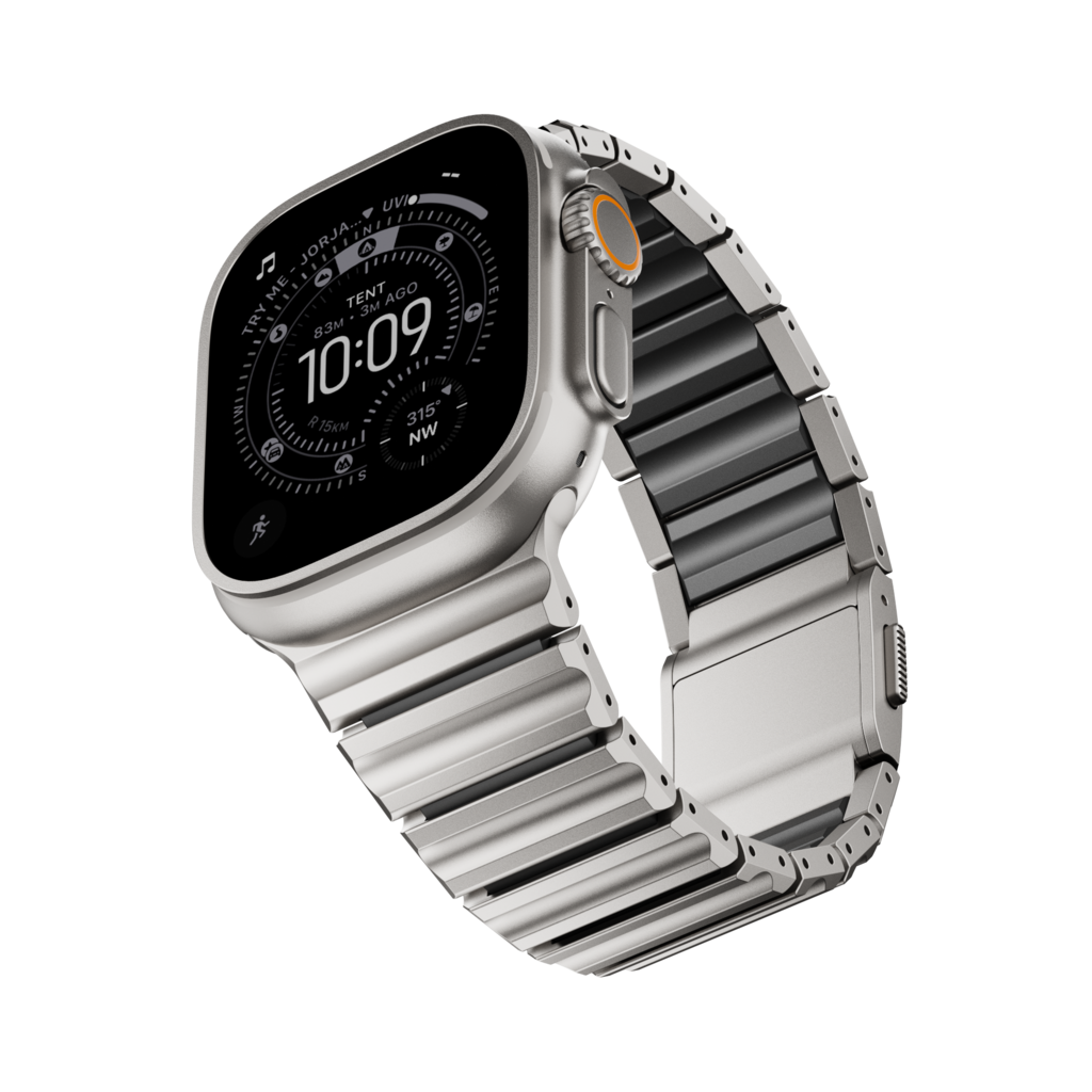 The GEMINI Wave Titanium Band