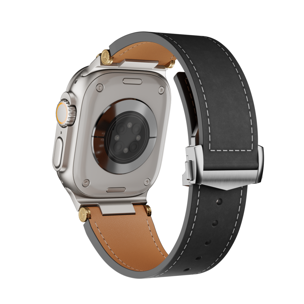 Deployment Buckle Leather Band