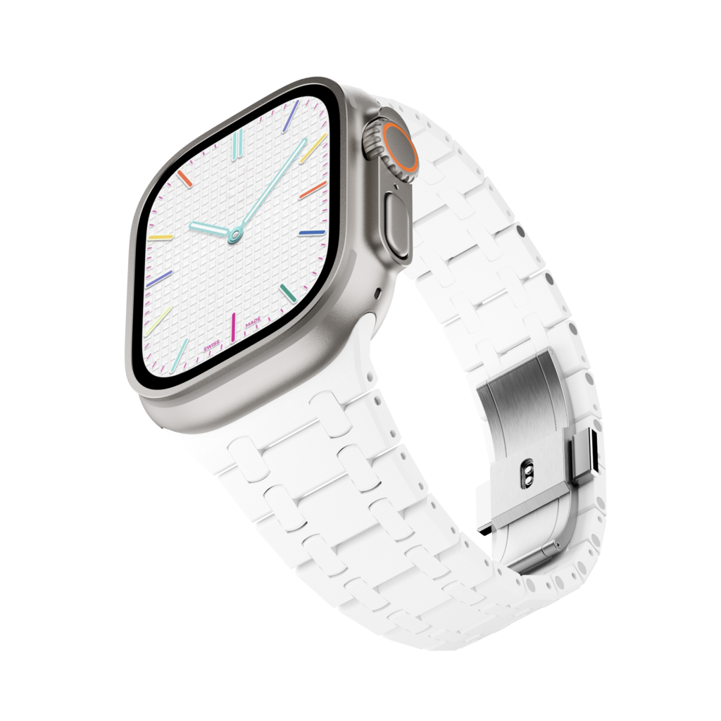 AP-Style Matte Ceramic Apple Watch Band