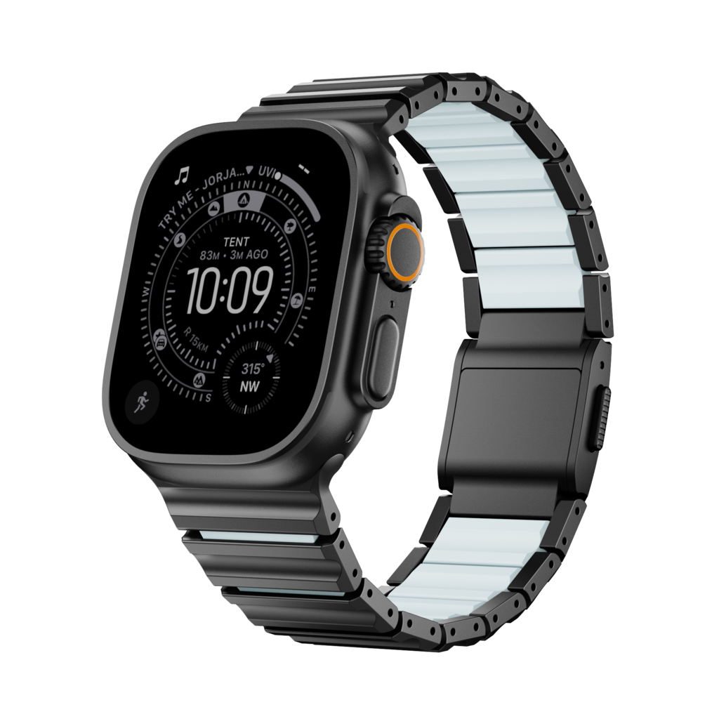 The GEMINI Wave Titanium Band