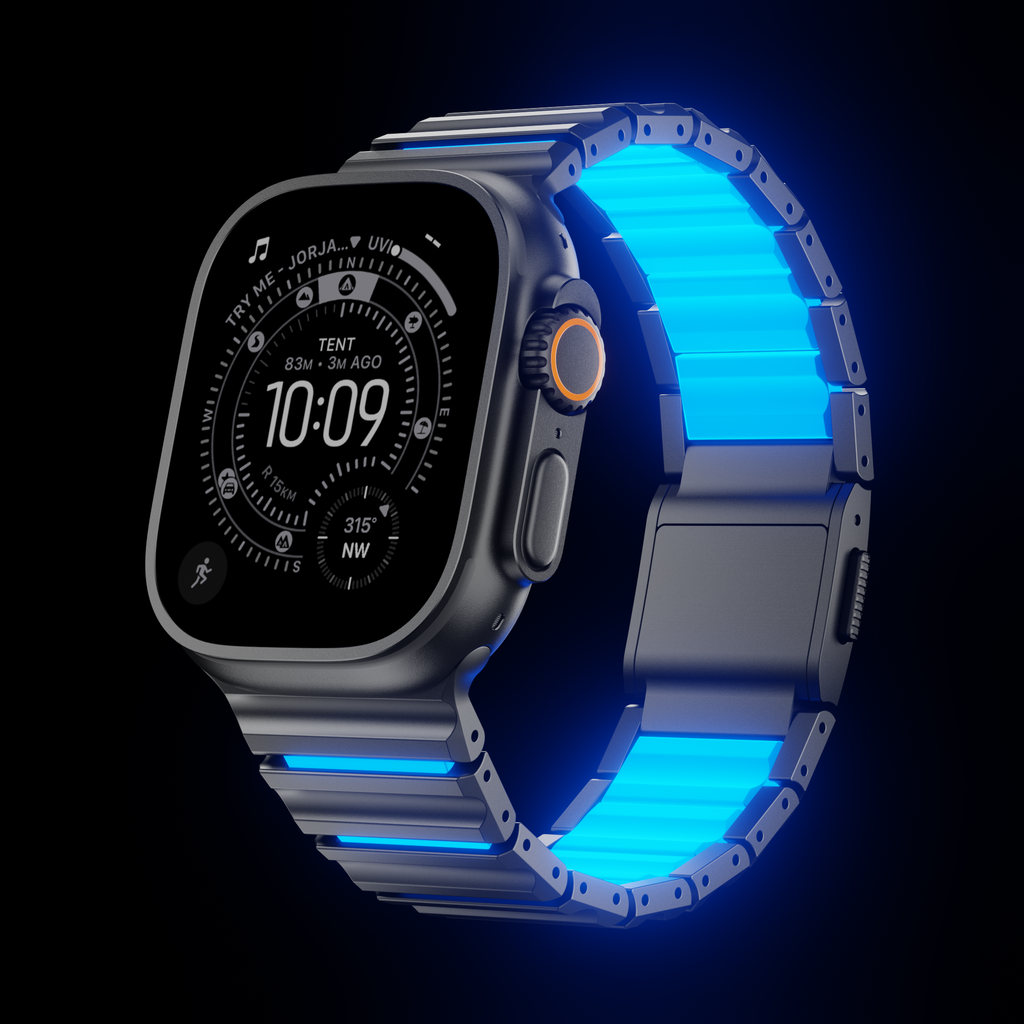 The GEMINI Wave Titanium Band
