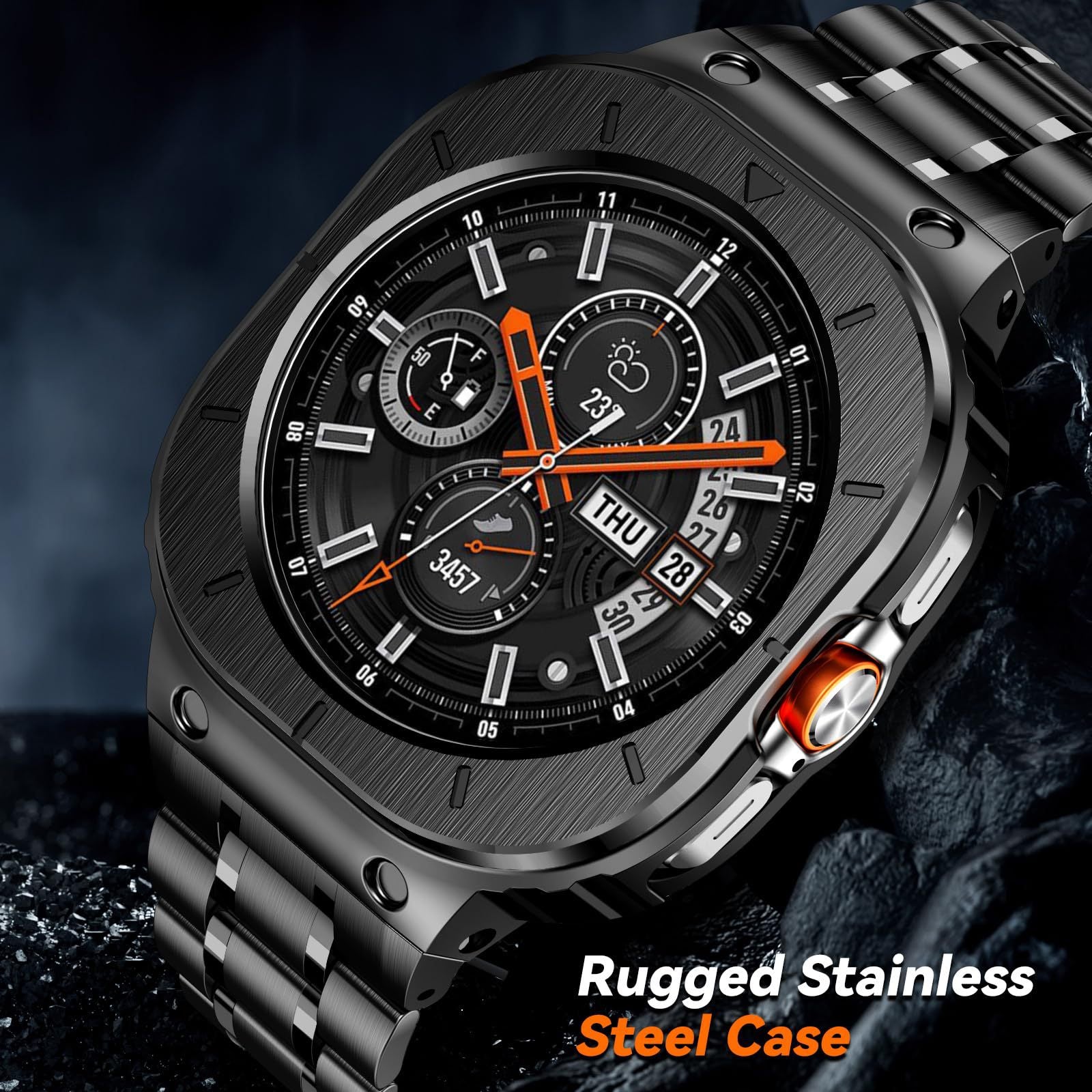 Stainless Steel Retrofit Kit For Samsung Galaxy Watch