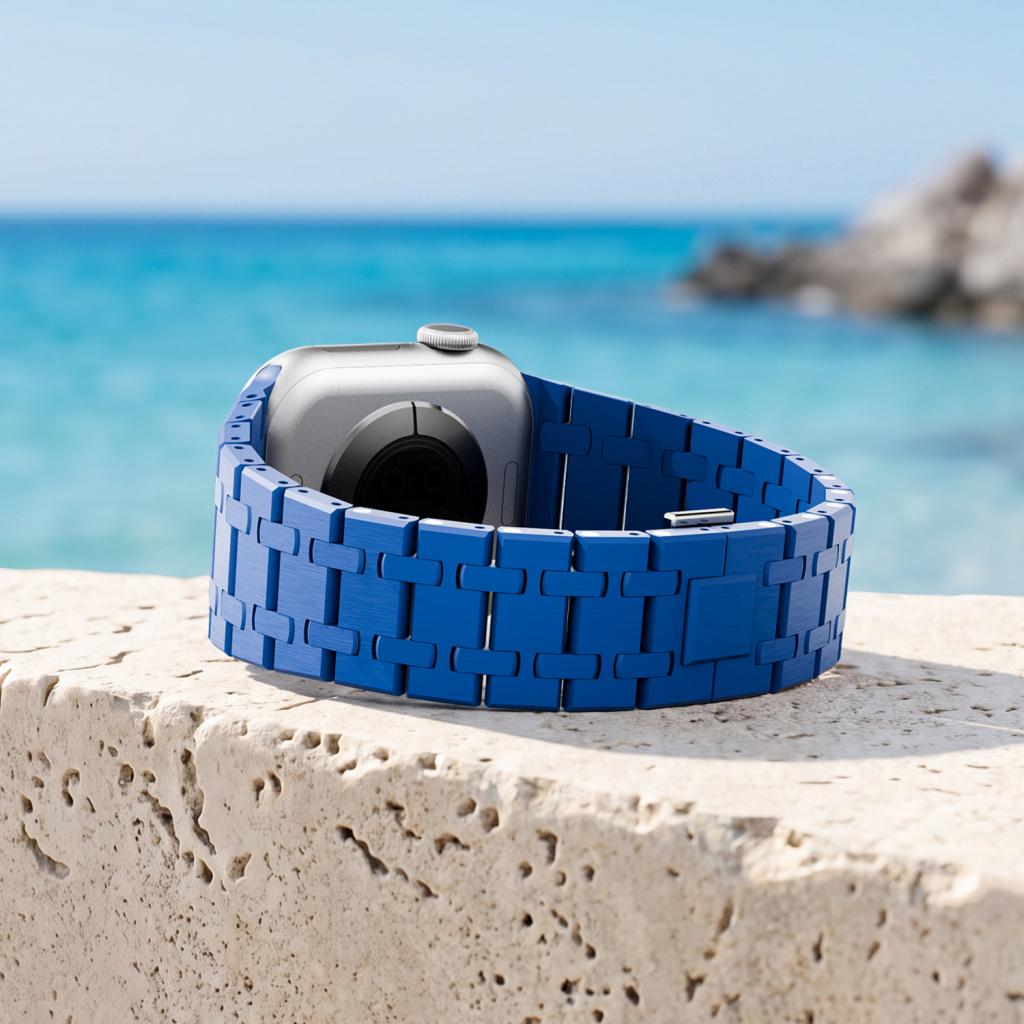 AP-Style Matte Ceramic Apple Watch Band