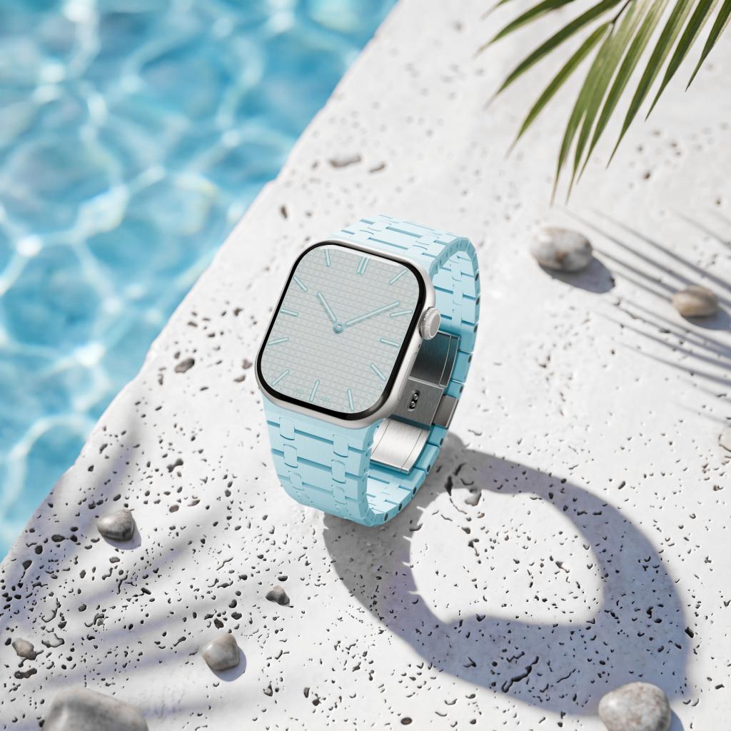 AP-Style Matte Ceramic Apple Watch Band