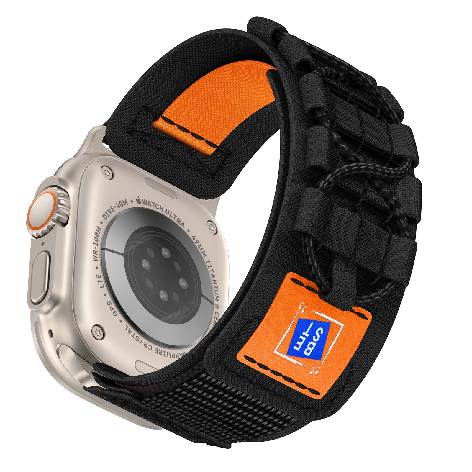Durable Nylon Strap With Secure Buckle For Apple Watch