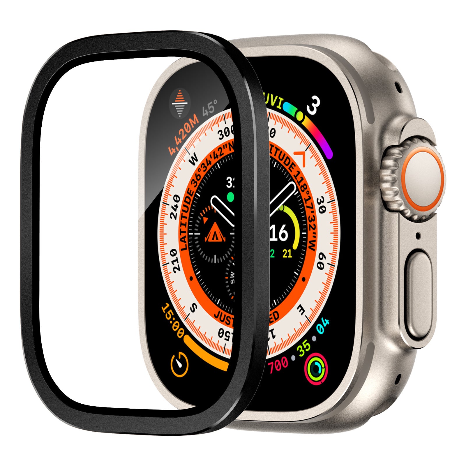 Titanium Screen Protector for Apple Watch Ultra