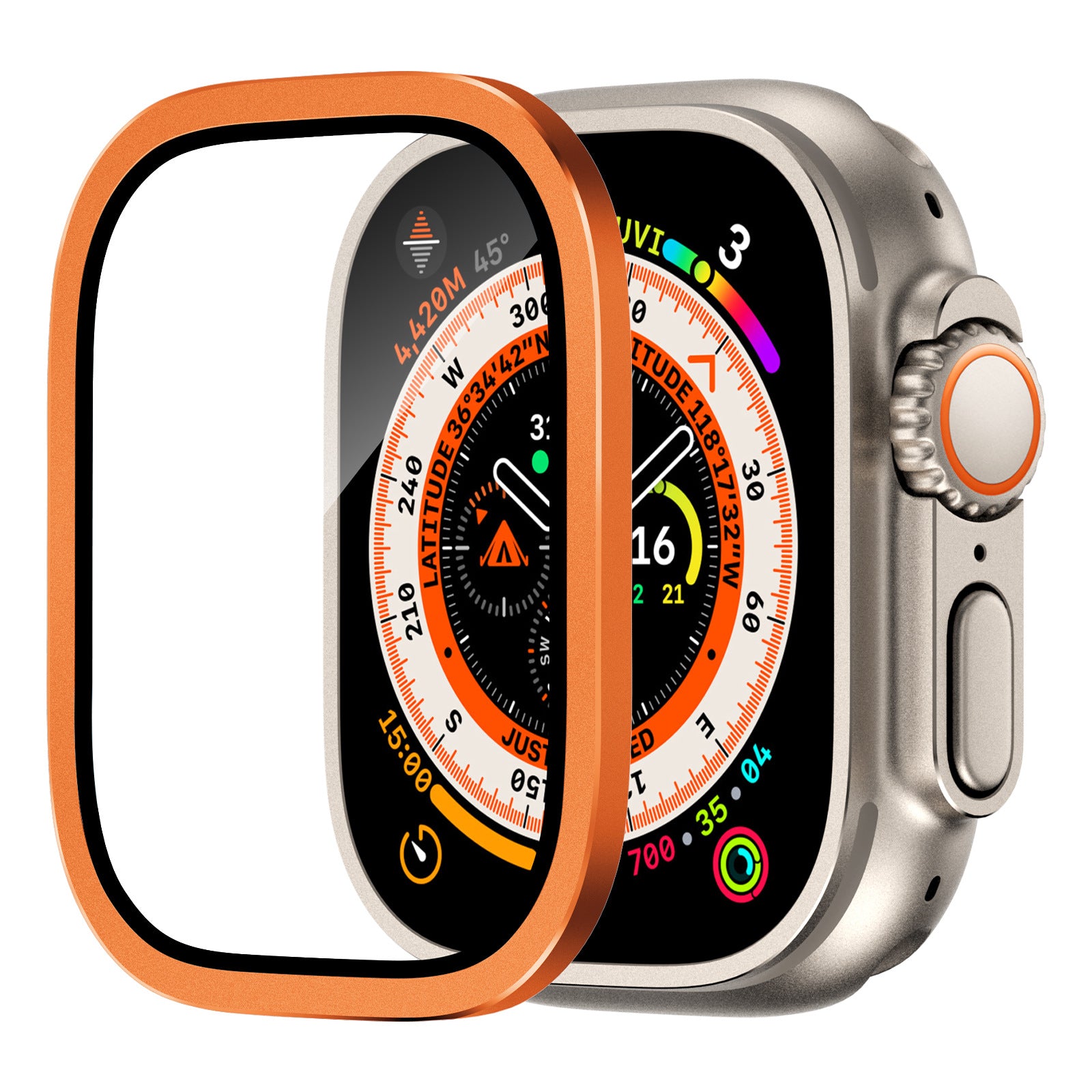 Titanium Screen Protector for Apple Watch Ultra