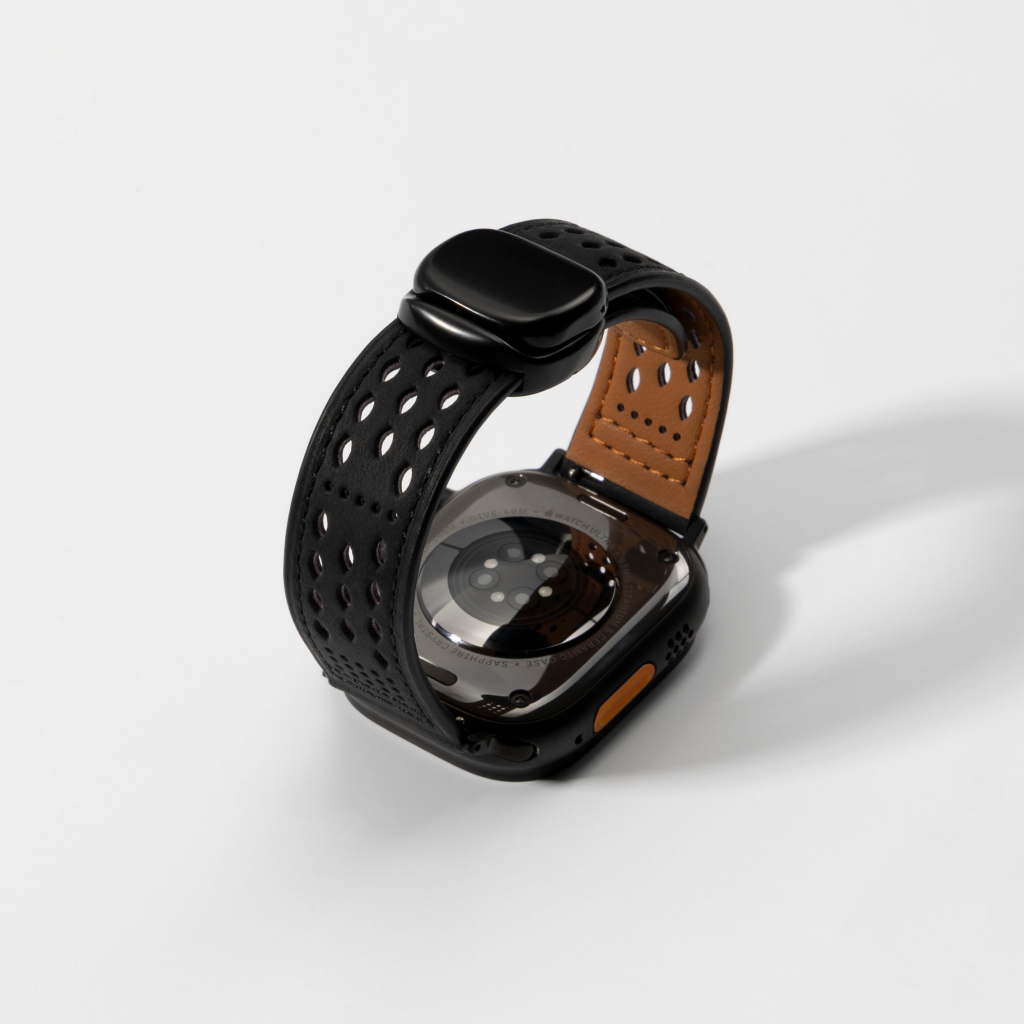 Breathable Leather Band for Apple Watch