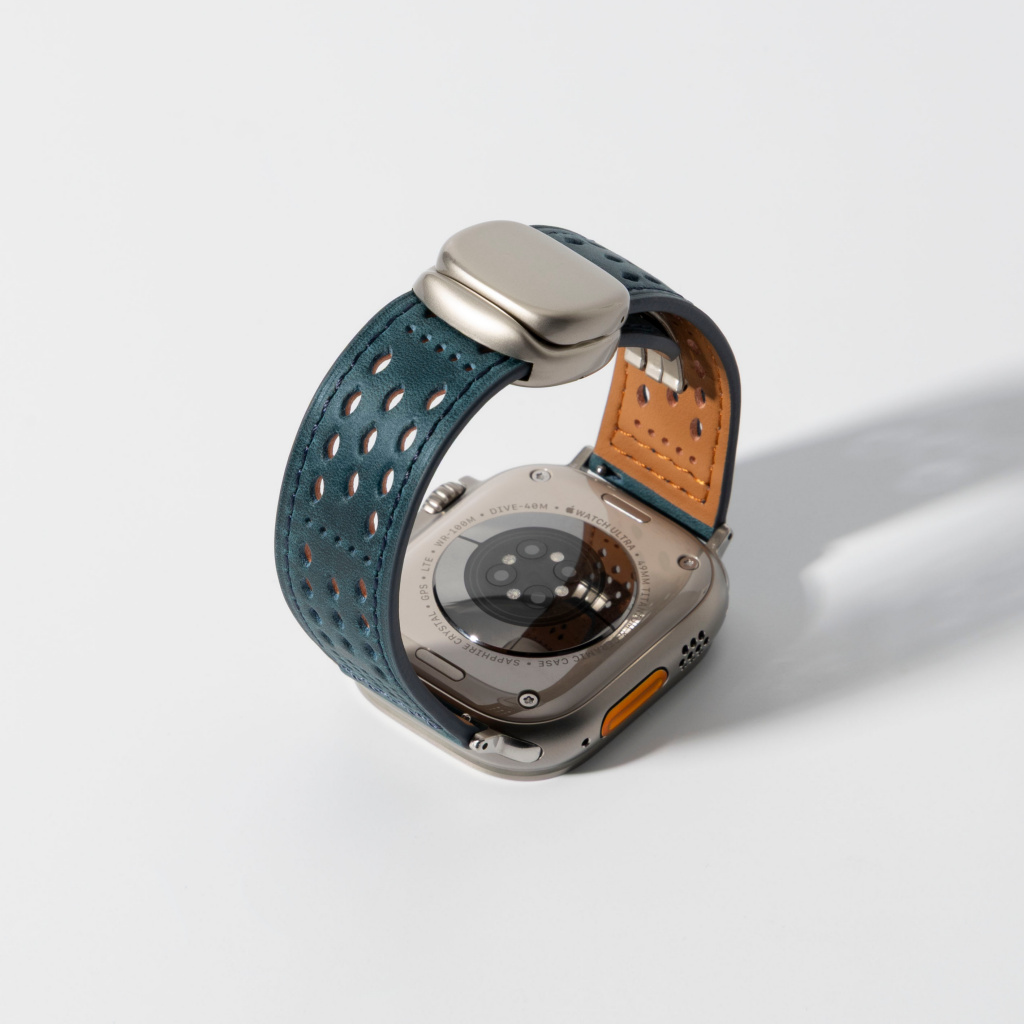 Breathable Leather Band for Apple Watch