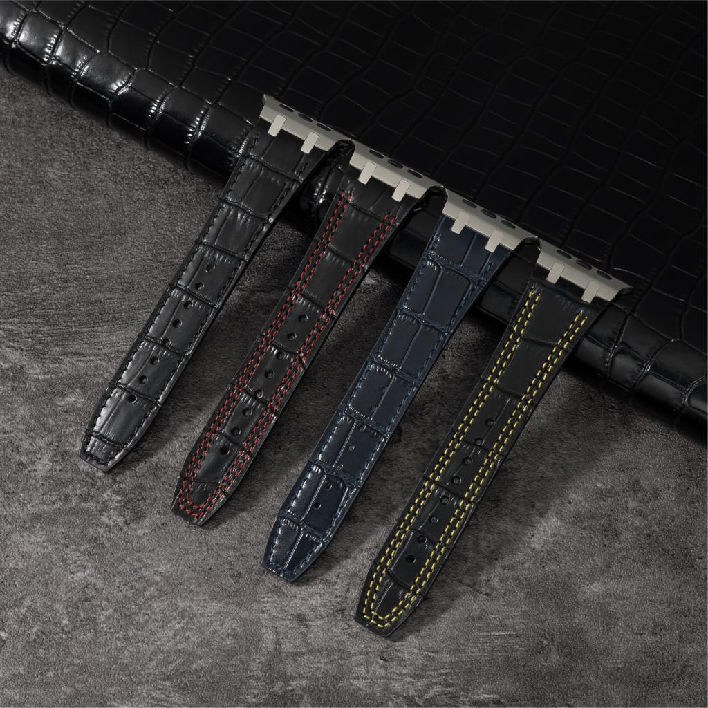 Bamboo Leather Deployment Strap | AP-Inspired