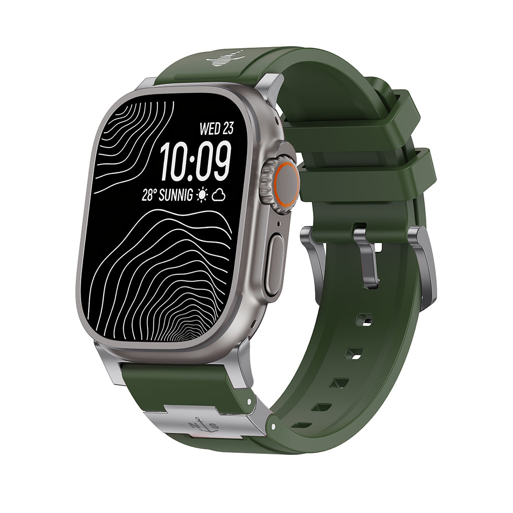 SEURE "The Shark" FKM Fluororubber Watch Band — Classic Edition