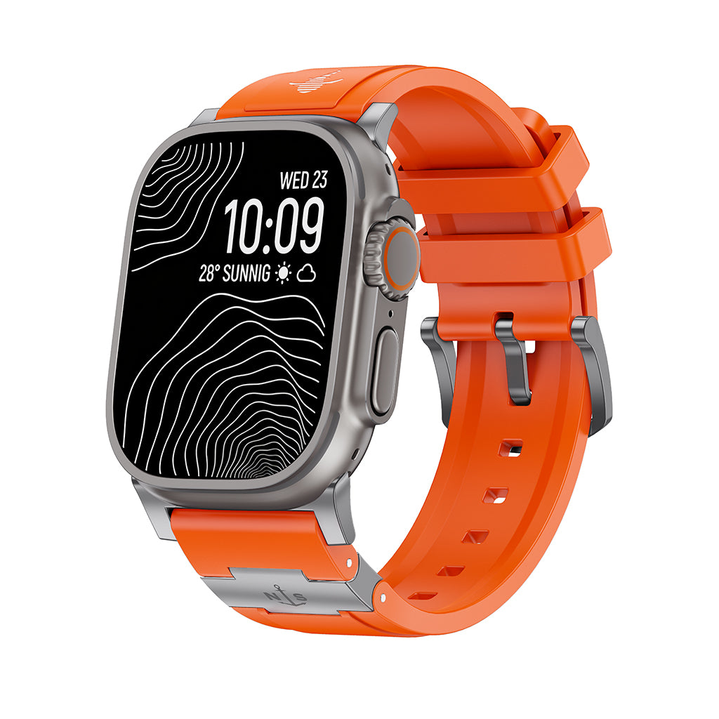 SEURE "The Shark" FKM Fluororubber Watch Band — Classic Edition