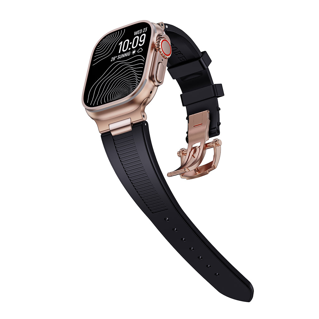 The Chrono-Strata | Premium FKM Apple Watch Band