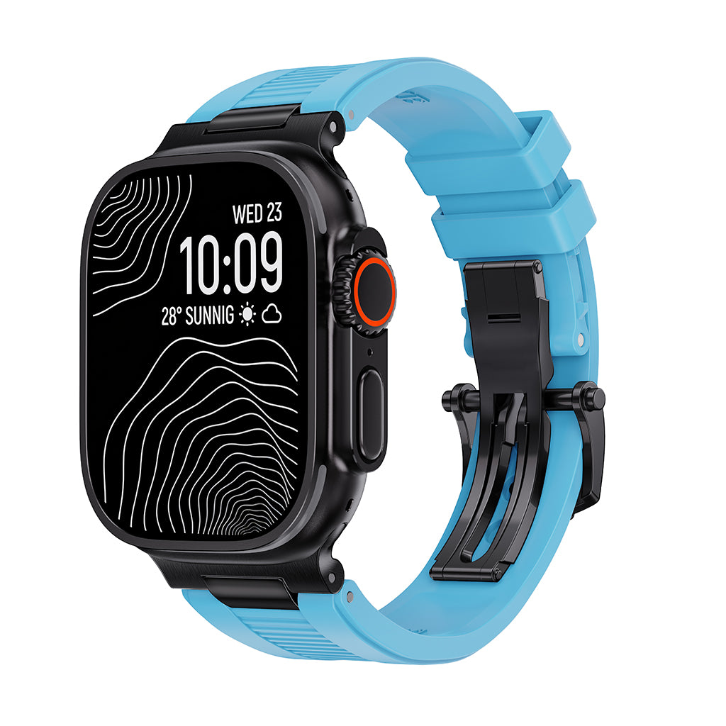 The Chrono-Strata | Premium FKM Apple Watch Band