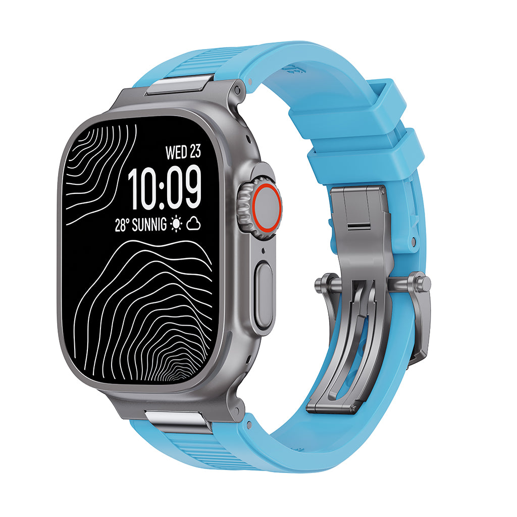 The Chrono-Strata | Premium FKM Apple Watch Band