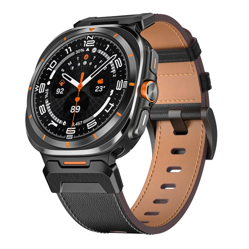 Best leather band for galaxy watch best sale