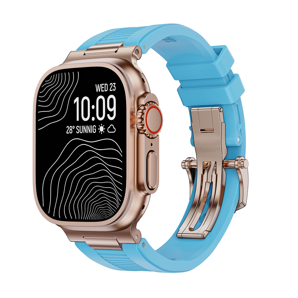 The Chrono-Strata | Premium FKM Apple Watch Band