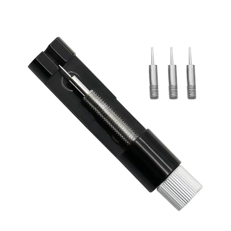 Metal watch band adjustment tool