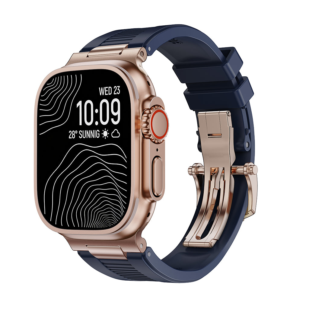 The Chrono-Strata | Premium FKM Apple Watch Band