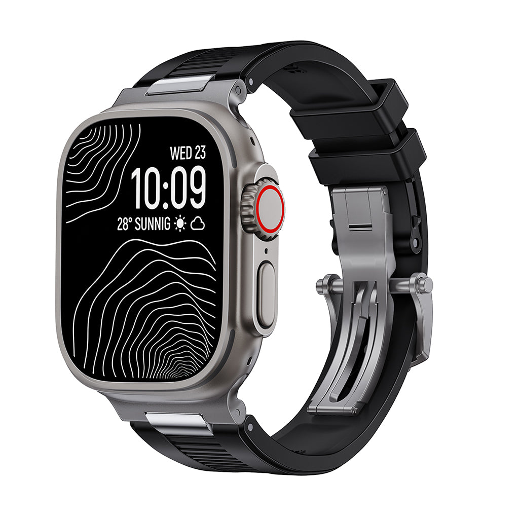 The Chrono-Strata | Premium FKM Apple Watch Band