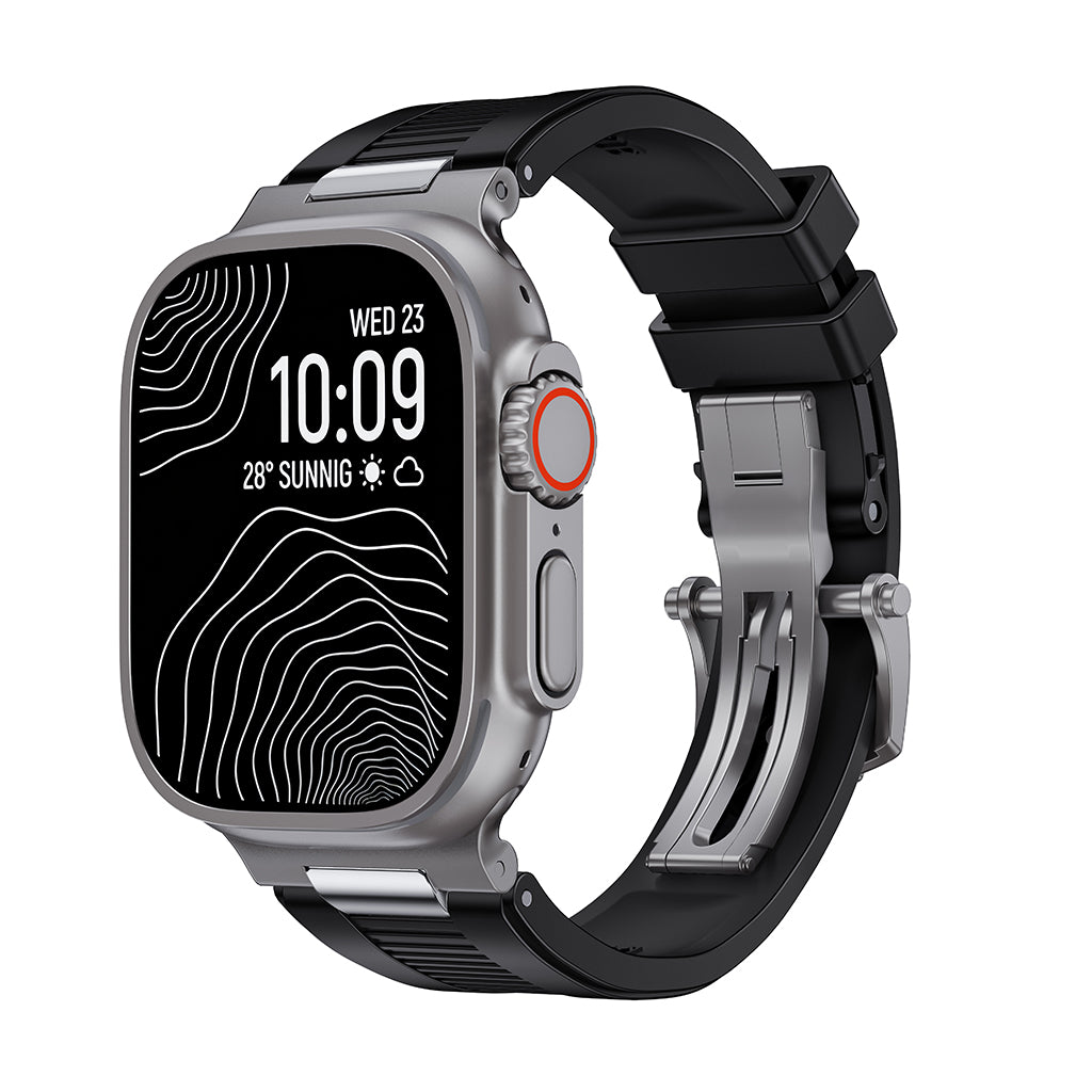 The Chrono-Strata | Premium FKM Apple Watch Band