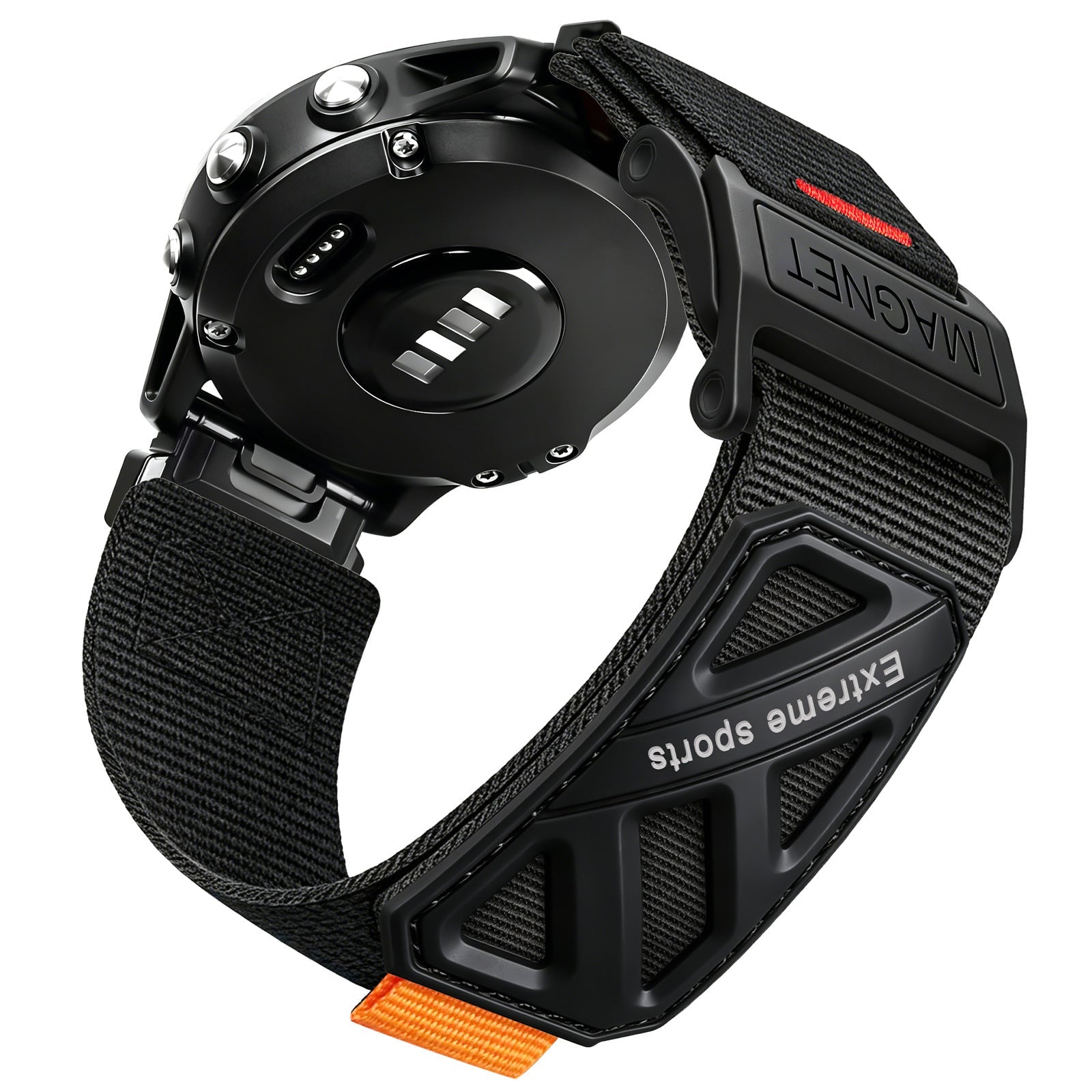Extreme Nylon Magnetic Garmin Watch Band