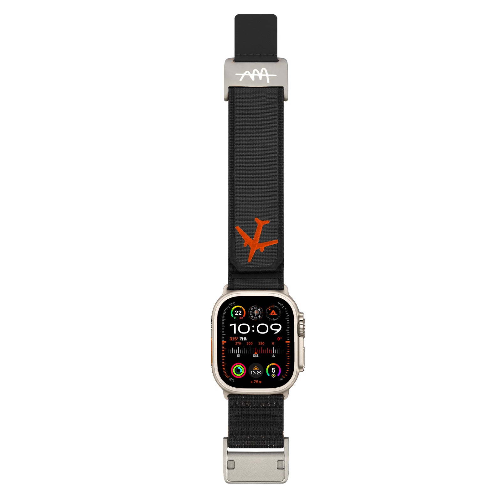 Wild Trail Mag Buckle Nylon Band For Apple Watch