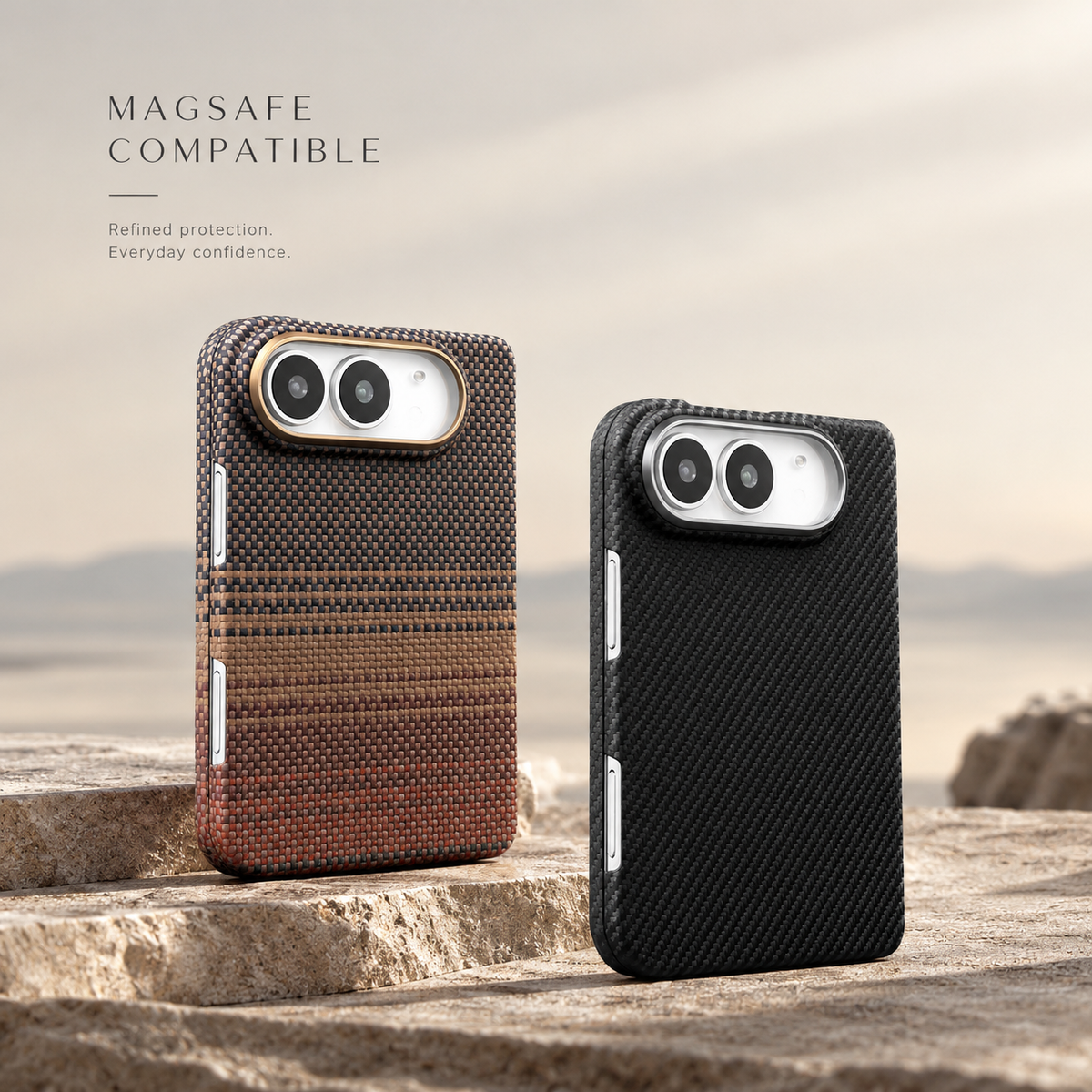 Aramid Fiber Case for iPhone Duo