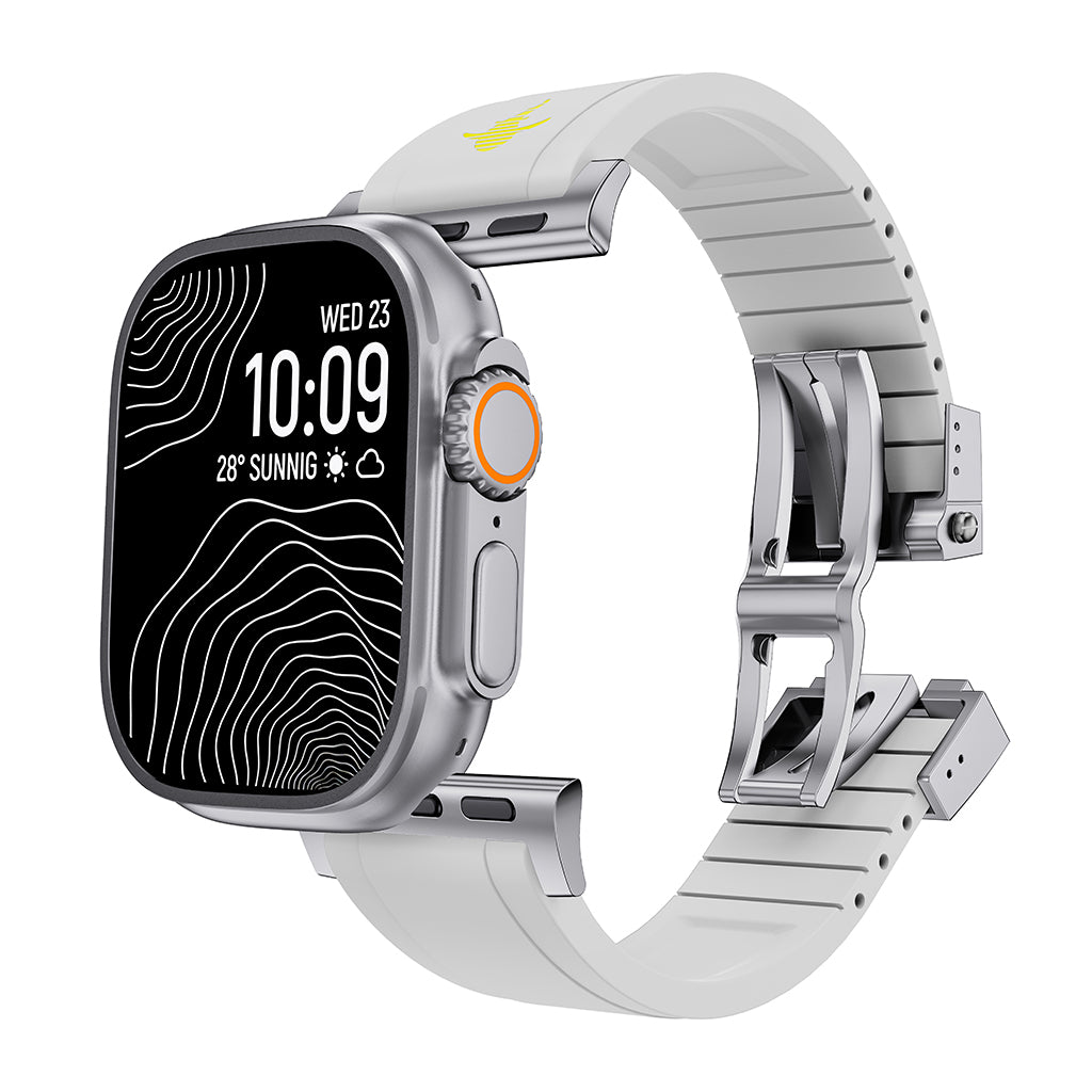 The Shark — Fine Watchmaking Grade FKM Apple Watch Band