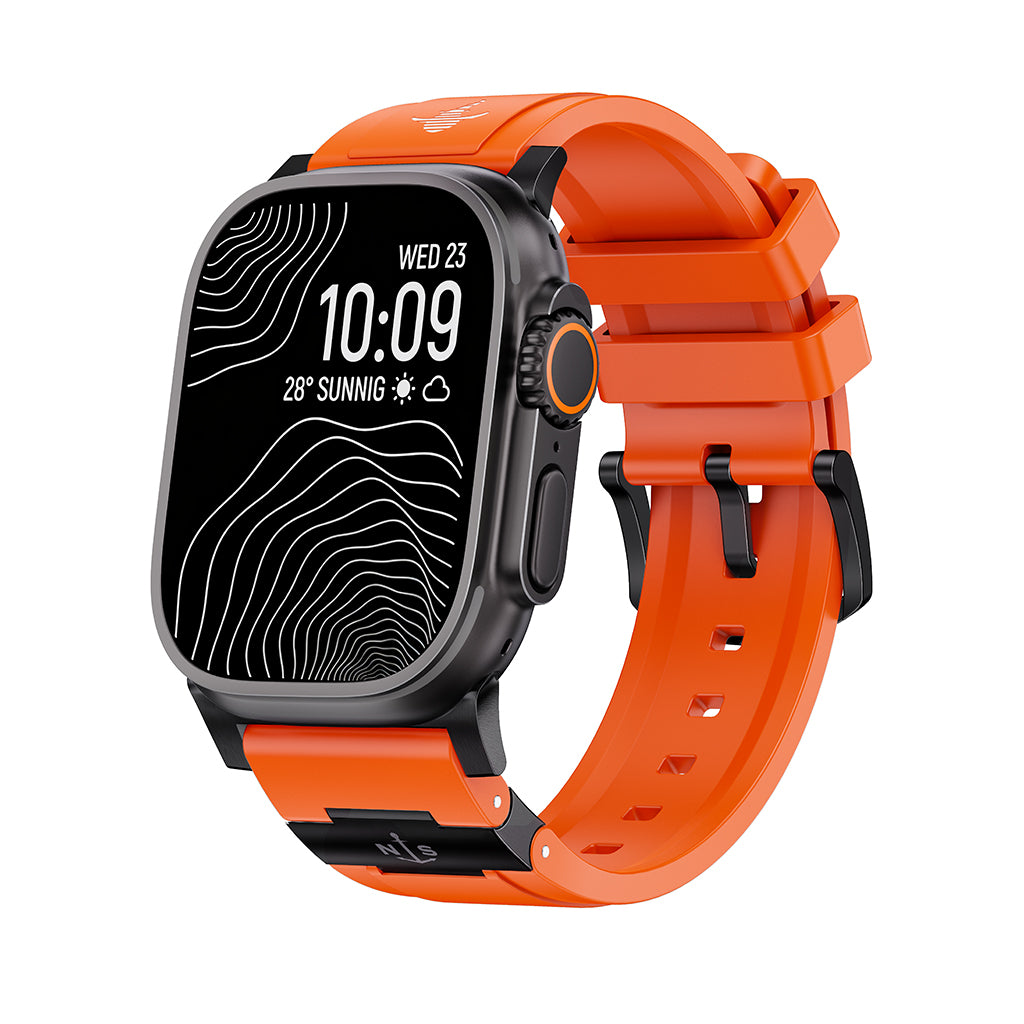 SEURE "The Shark" FKM Fluororubber Watch Band — Classic Edition