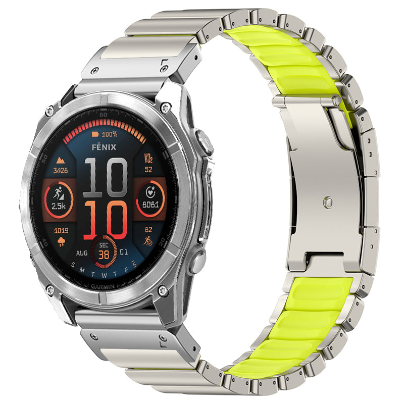 Garmin QuickFit GEMINI Titanium Band