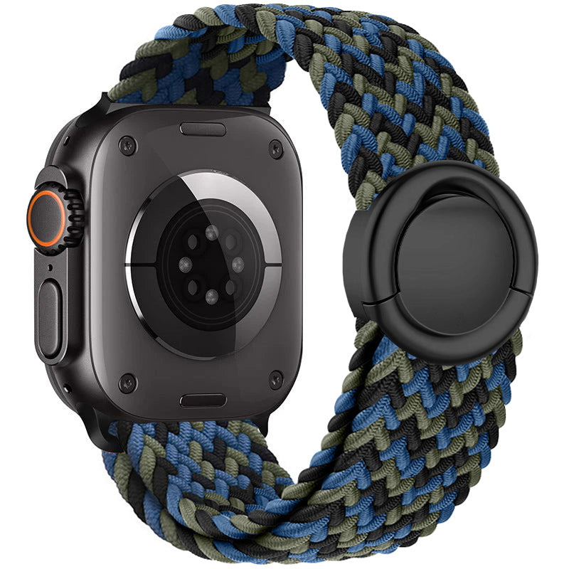 Nylon Round Buckle Band For Apple Watch