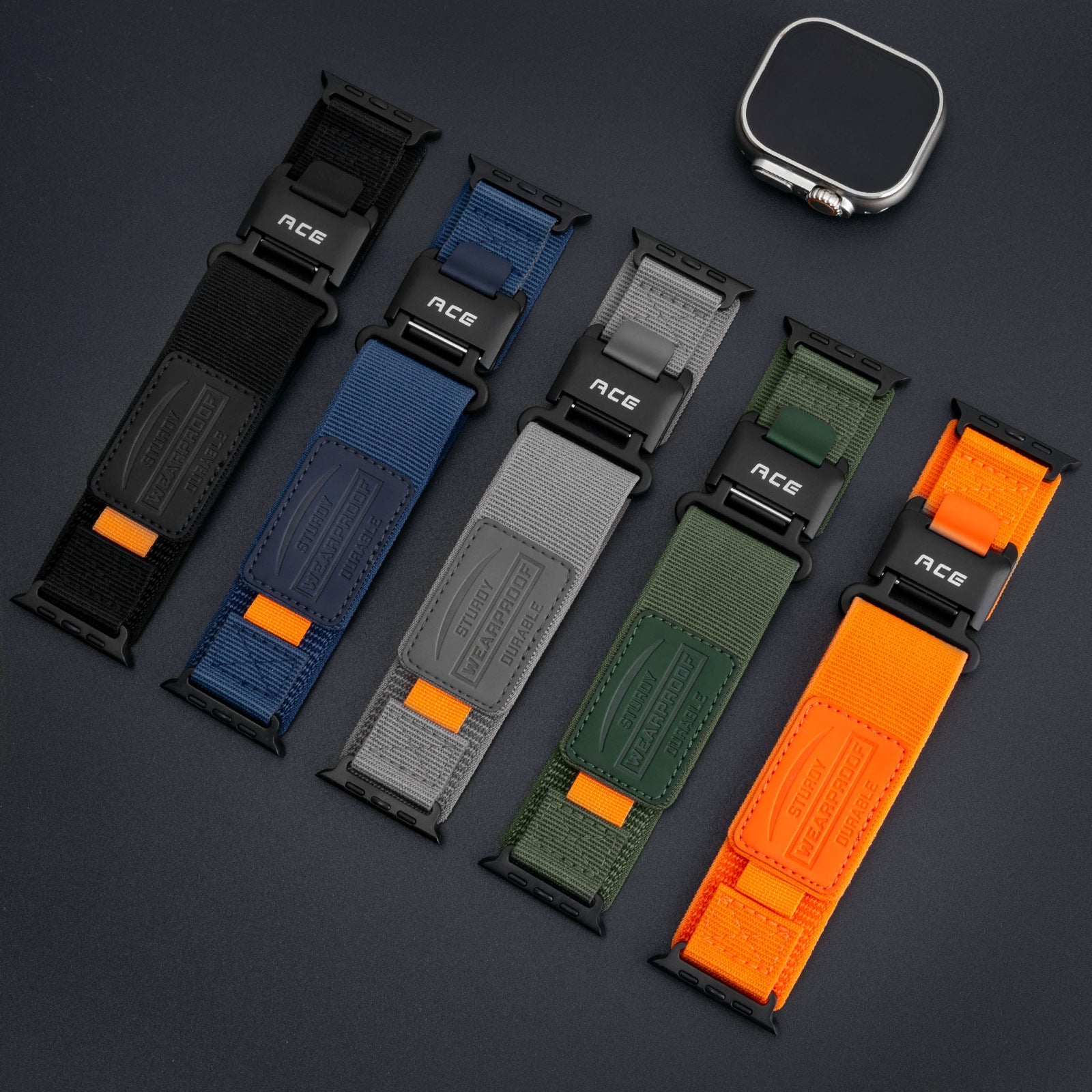 ACE Vanguard™ Tactical Nylon Apple Watch Band