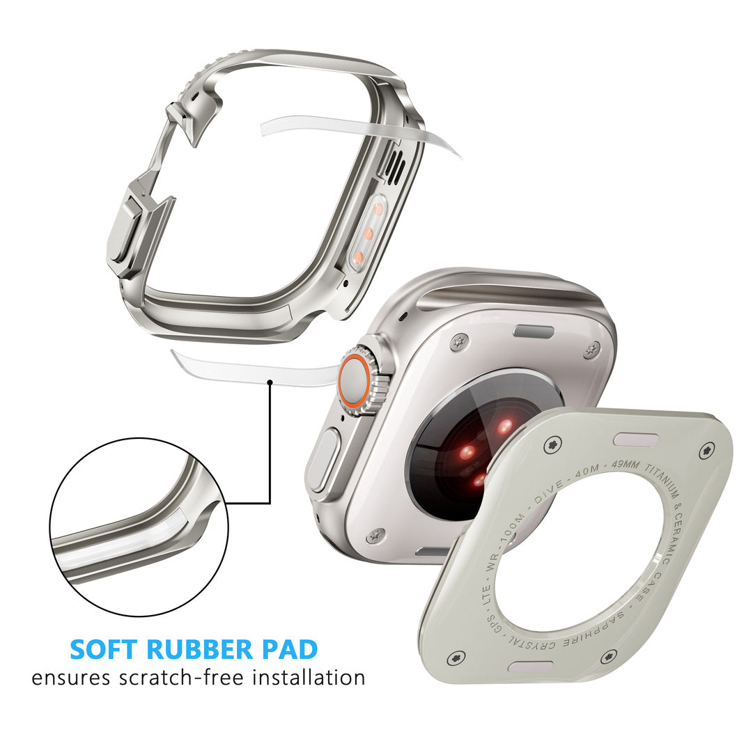 Rugged Metal Case For Apple Watch