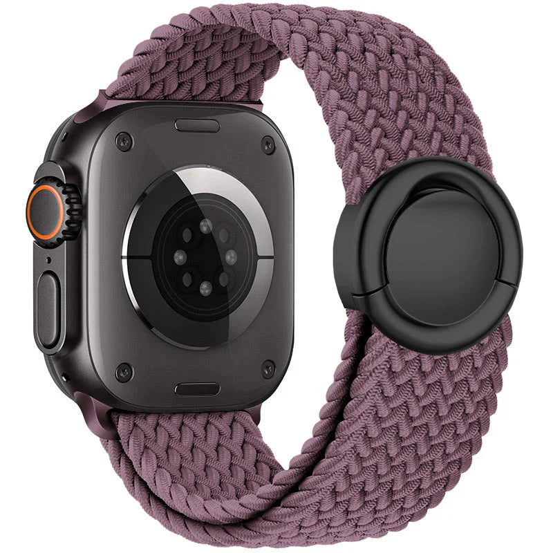 Nylon Round Buckle Band For Apple Watch
