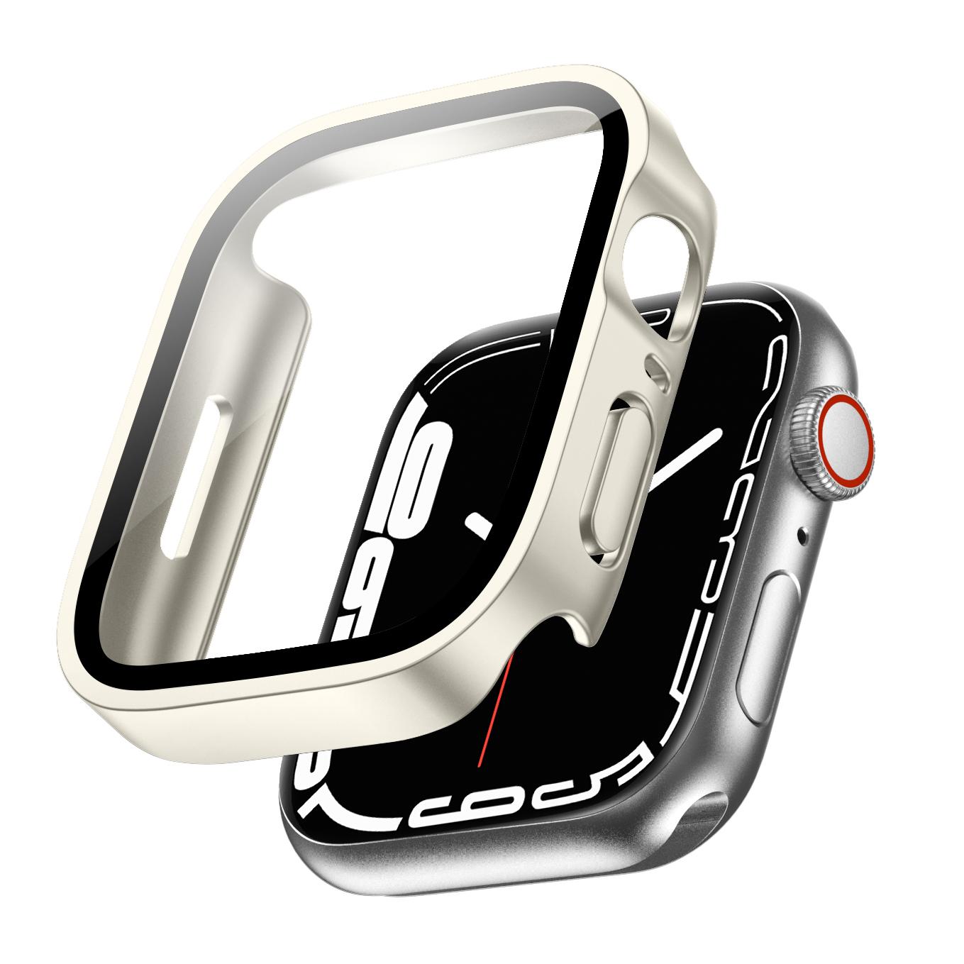 Electroplated case With Tempered Glass Film