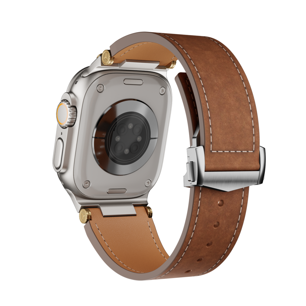 Deployment Buckle Leather Band