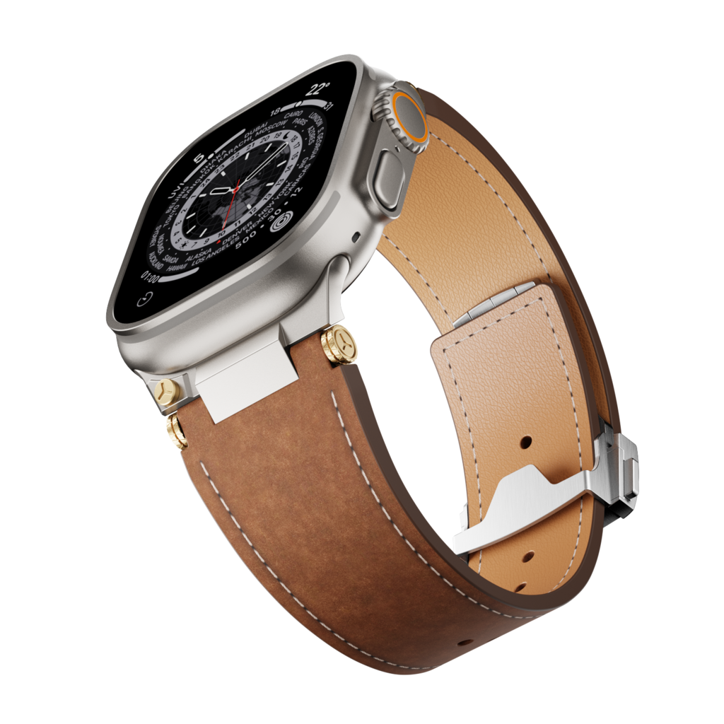 Deployment Buckle Leather Band