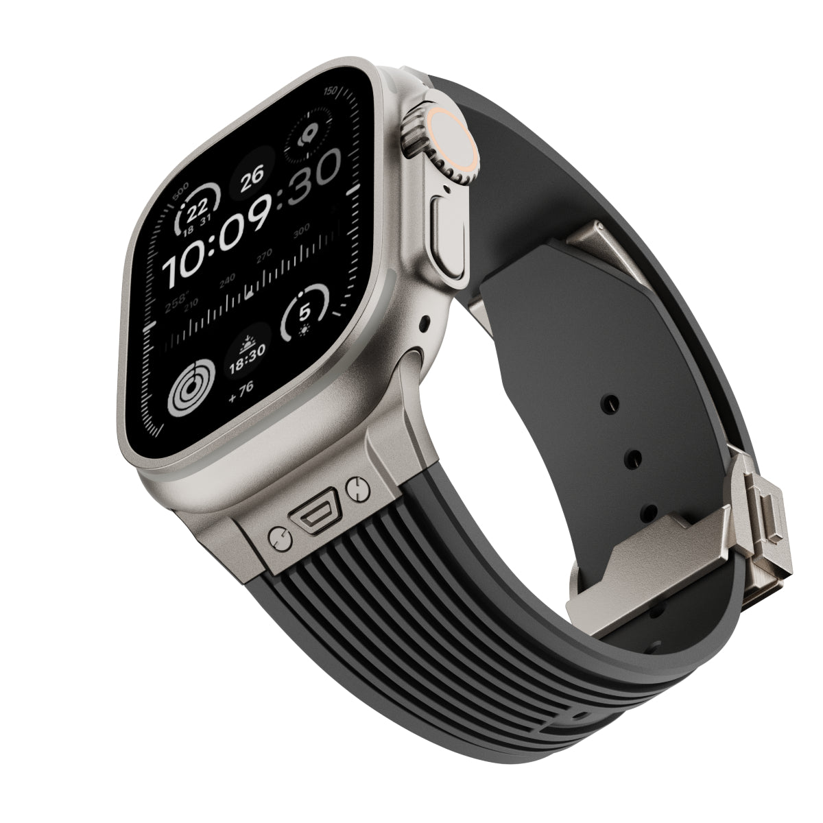 RM Designer Streamlined Silicone Band For Apple Watch