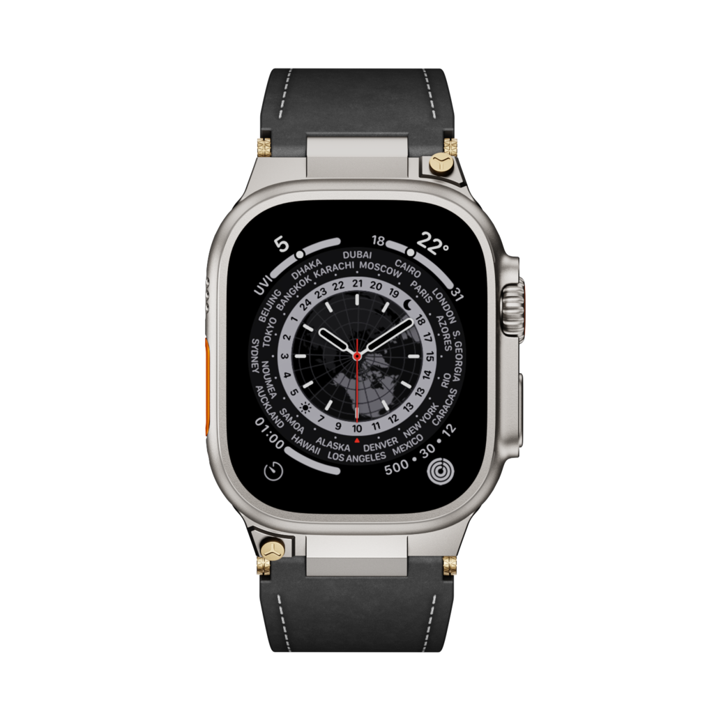 Deployment Buckle Leather Band