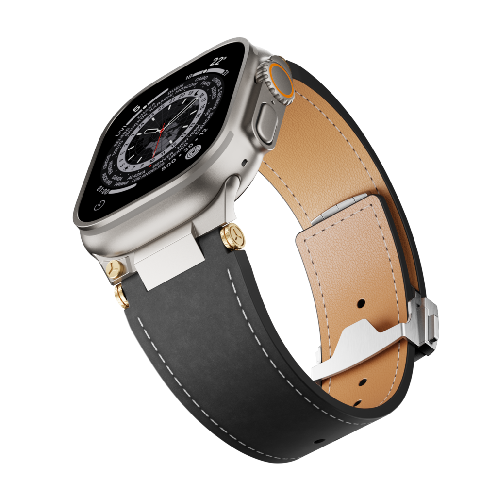 Deployment Buckle Leather Band