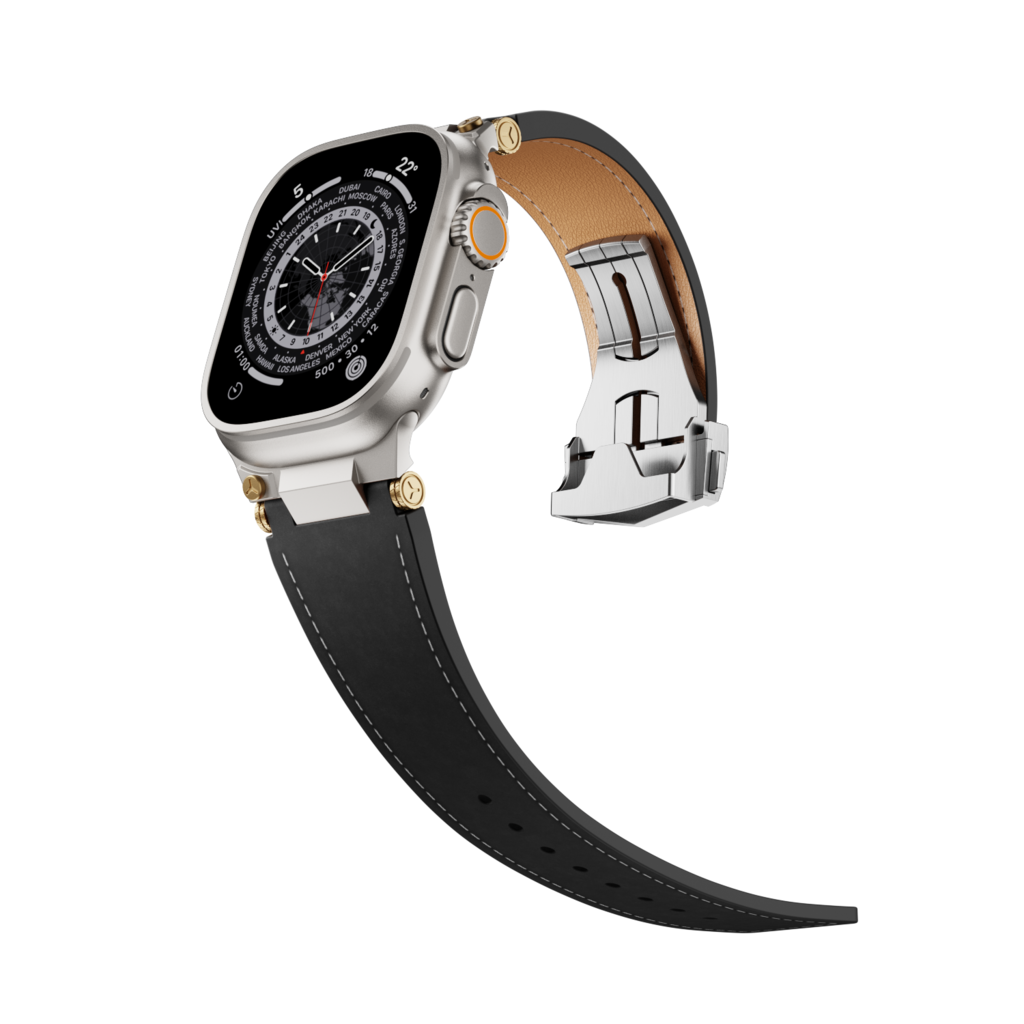 Deployment Buckle Leather Band