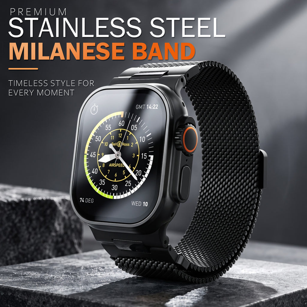 Sovereign Magnetic Milanese Band for Apple Watch