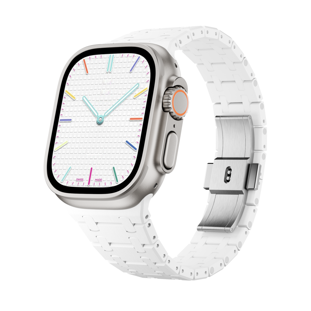 AP-Style Matte Ceramic Apple Watch Band