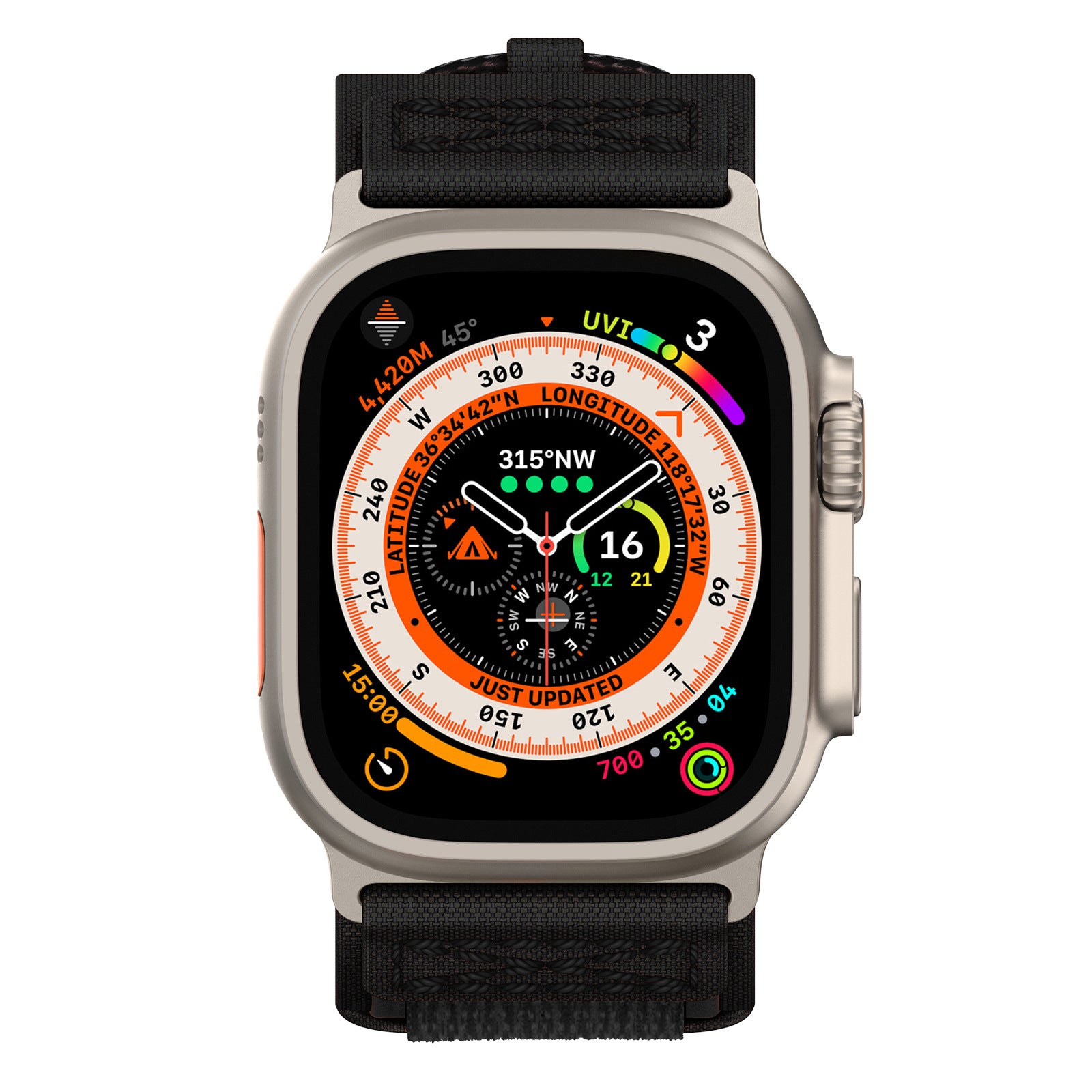 Outdoor Tactical Nylon Strap for Apple Watch