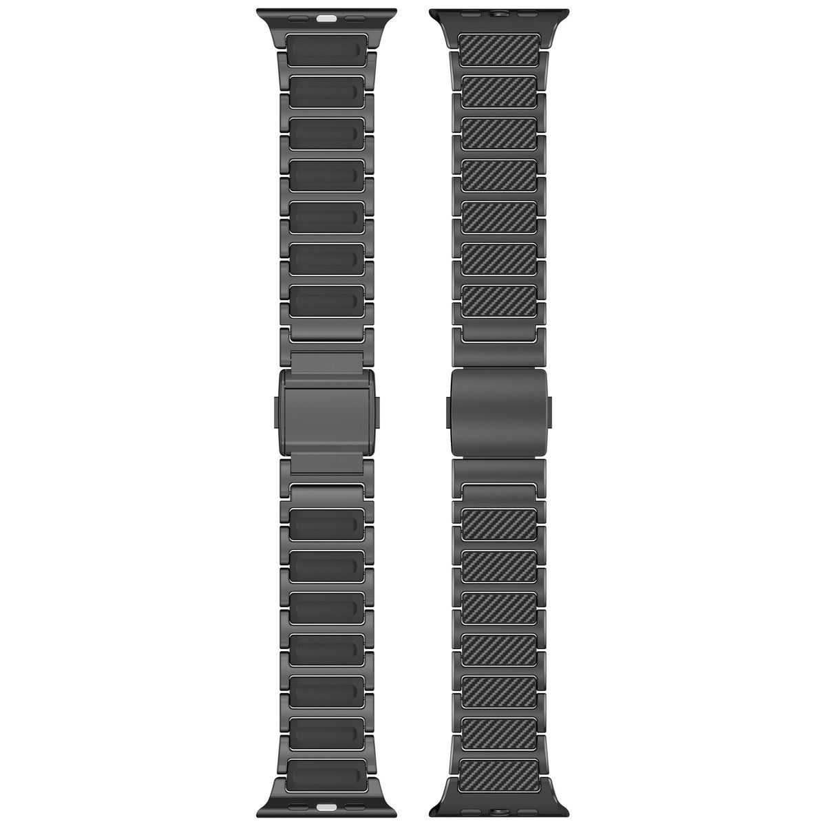 Titanium & Carbon Fiber Magnetic Link Band