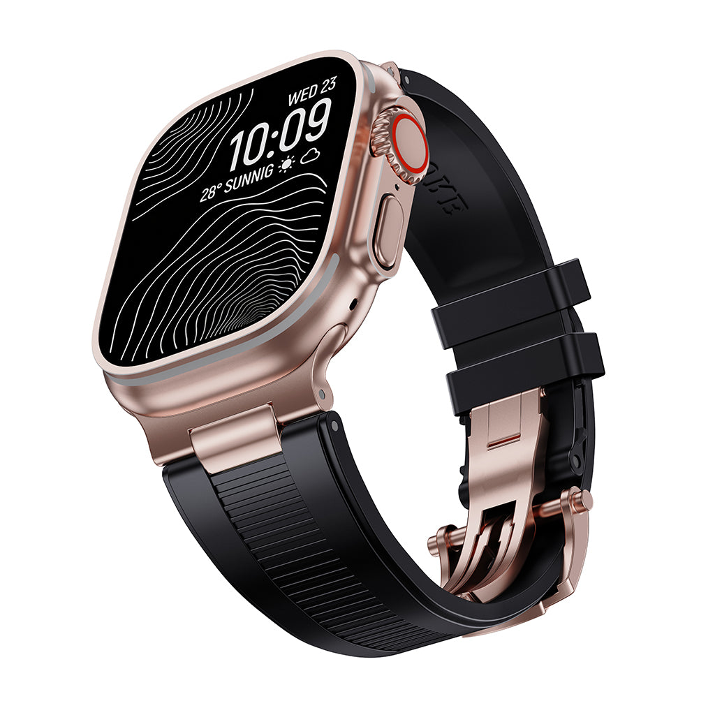The Chrono-Strata | Premium FKM Apple Watch Band