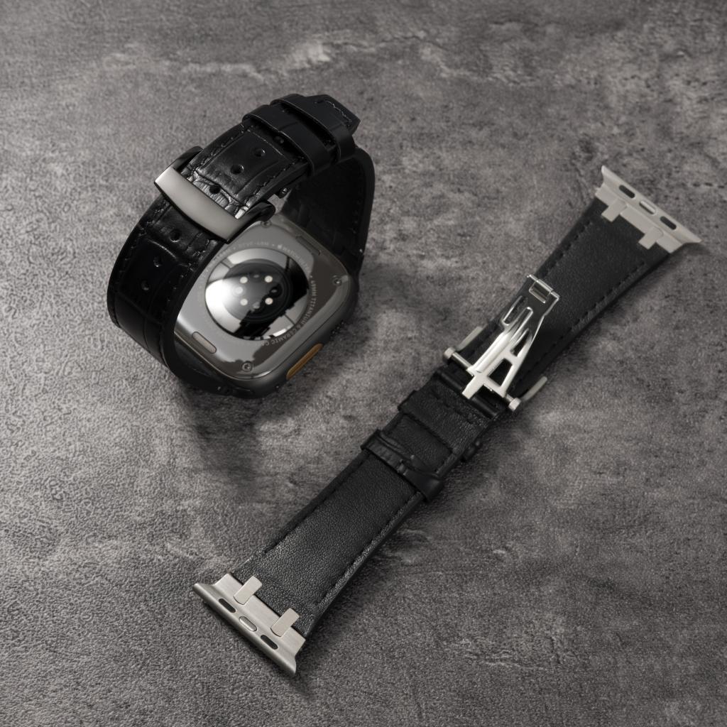 Bamboo Leather Deployment Strap | AP-Inspired