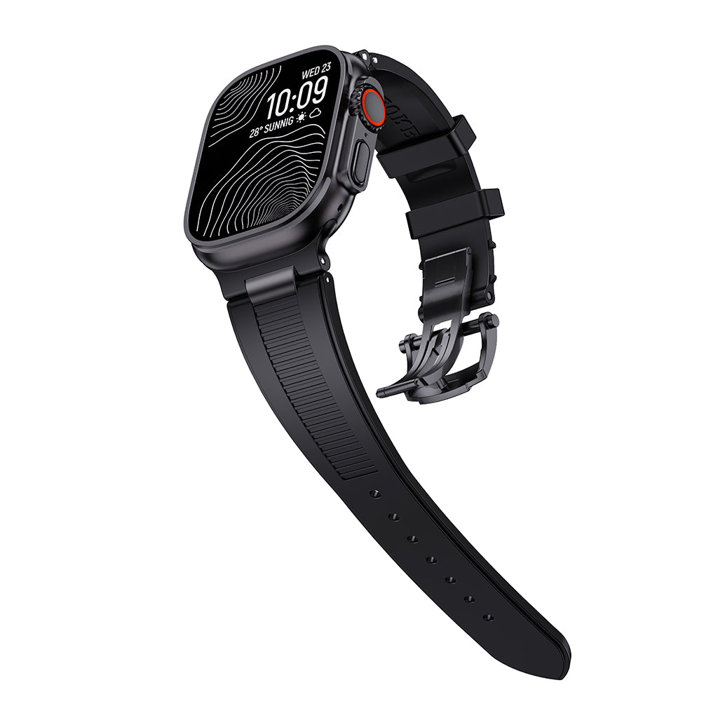 The Chrono-Strata | Premium FKM Apple Watch Band